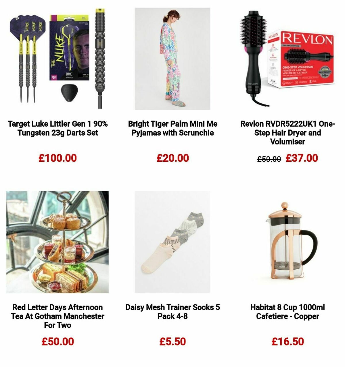 Argos Mother's Day Offers from 26 February