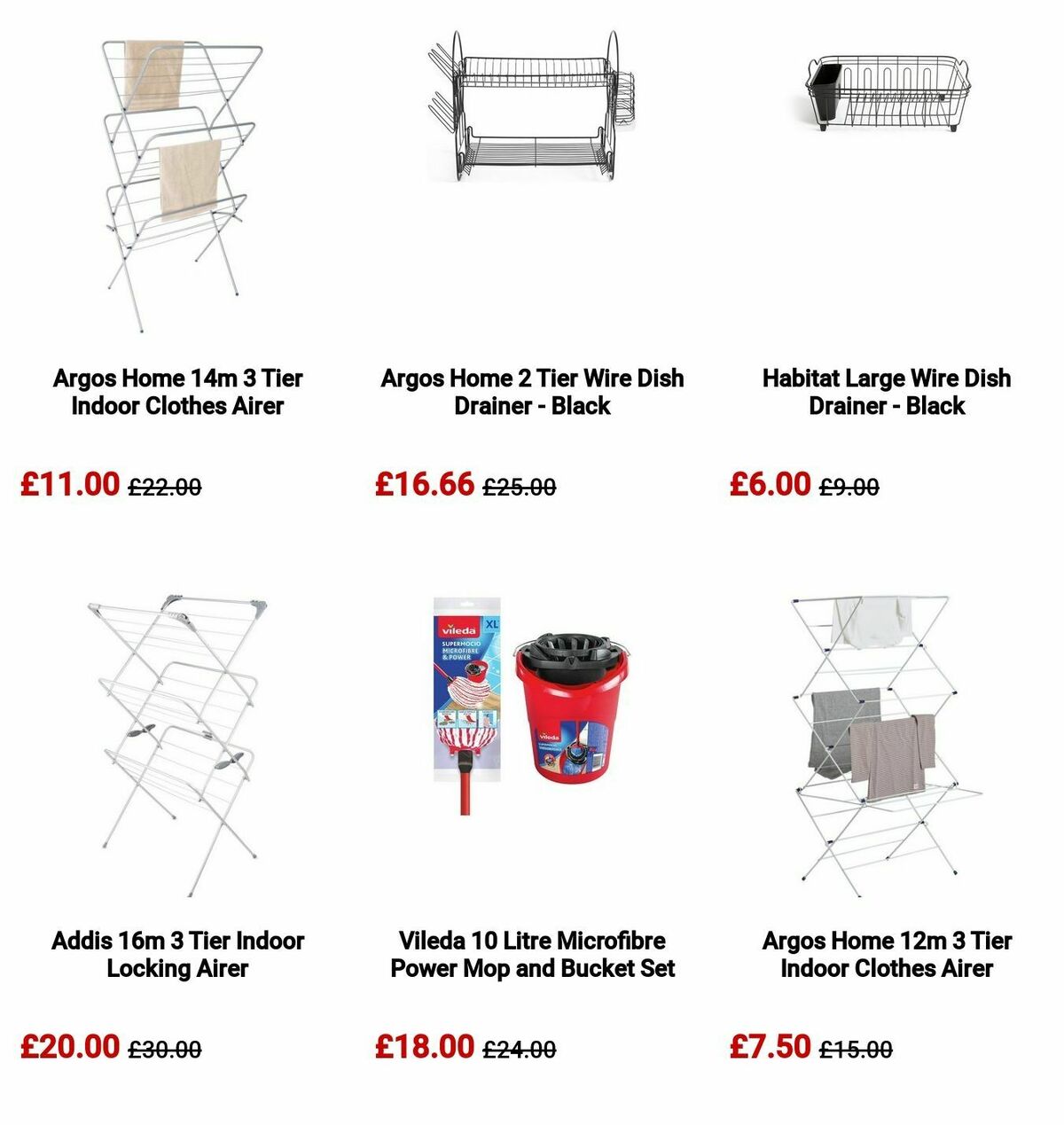 Argos Offers from 11 March