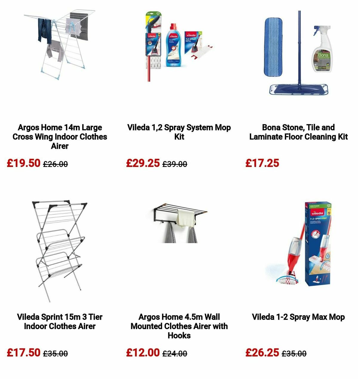 Argos Offers from 11 March