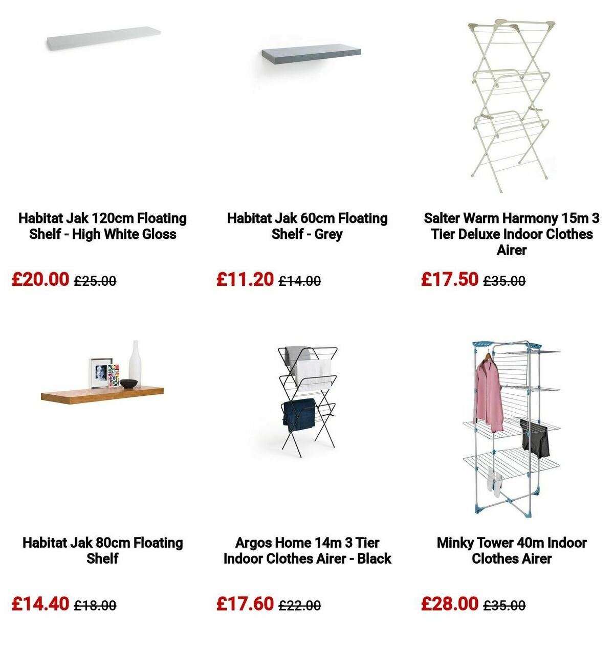 Argos Offers from 11 March