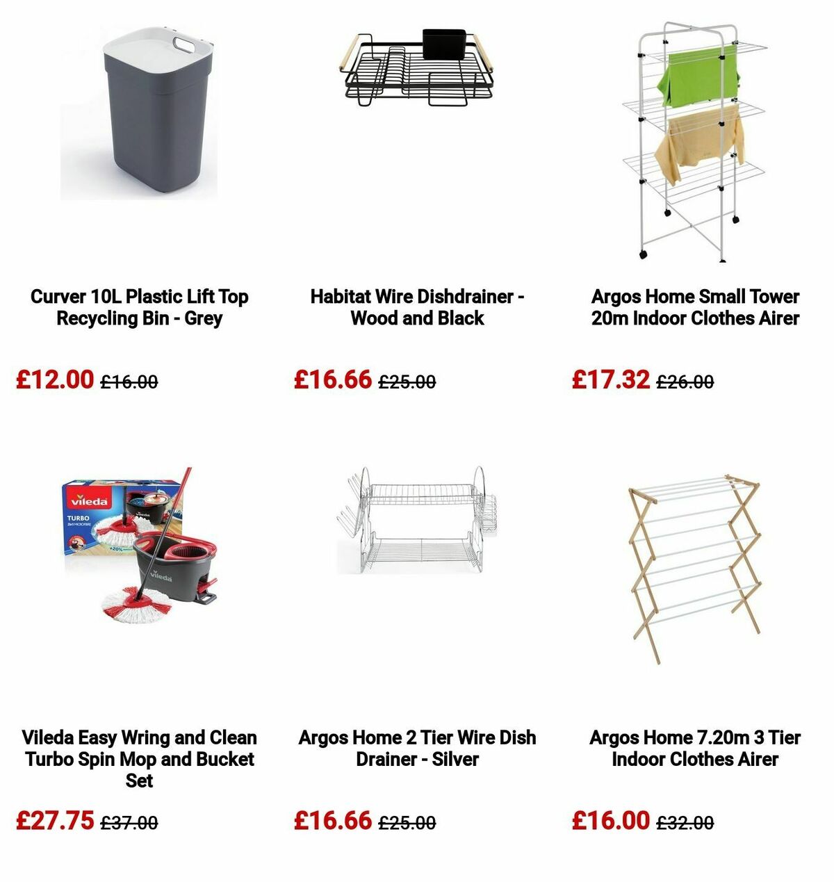 Argos Offers from 11 March