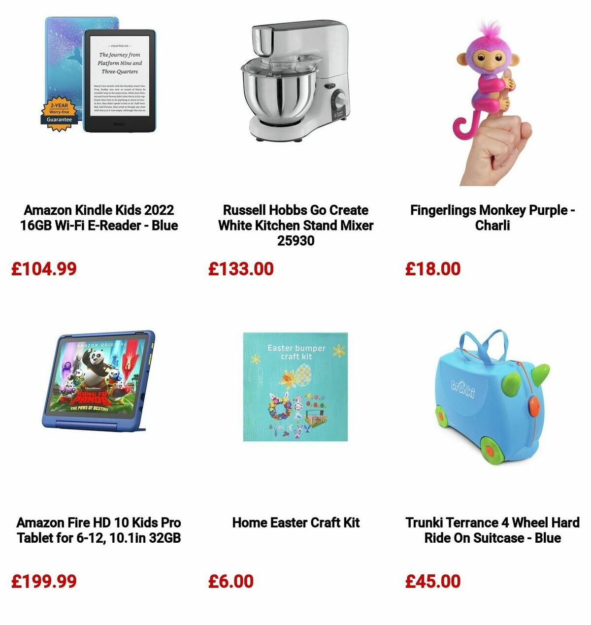 Argos Easter Offers from 11 March