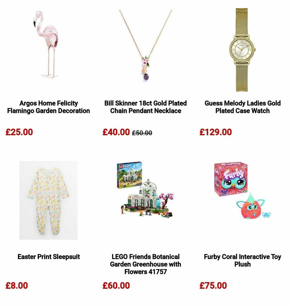 Argos Easter Offers from 11 March