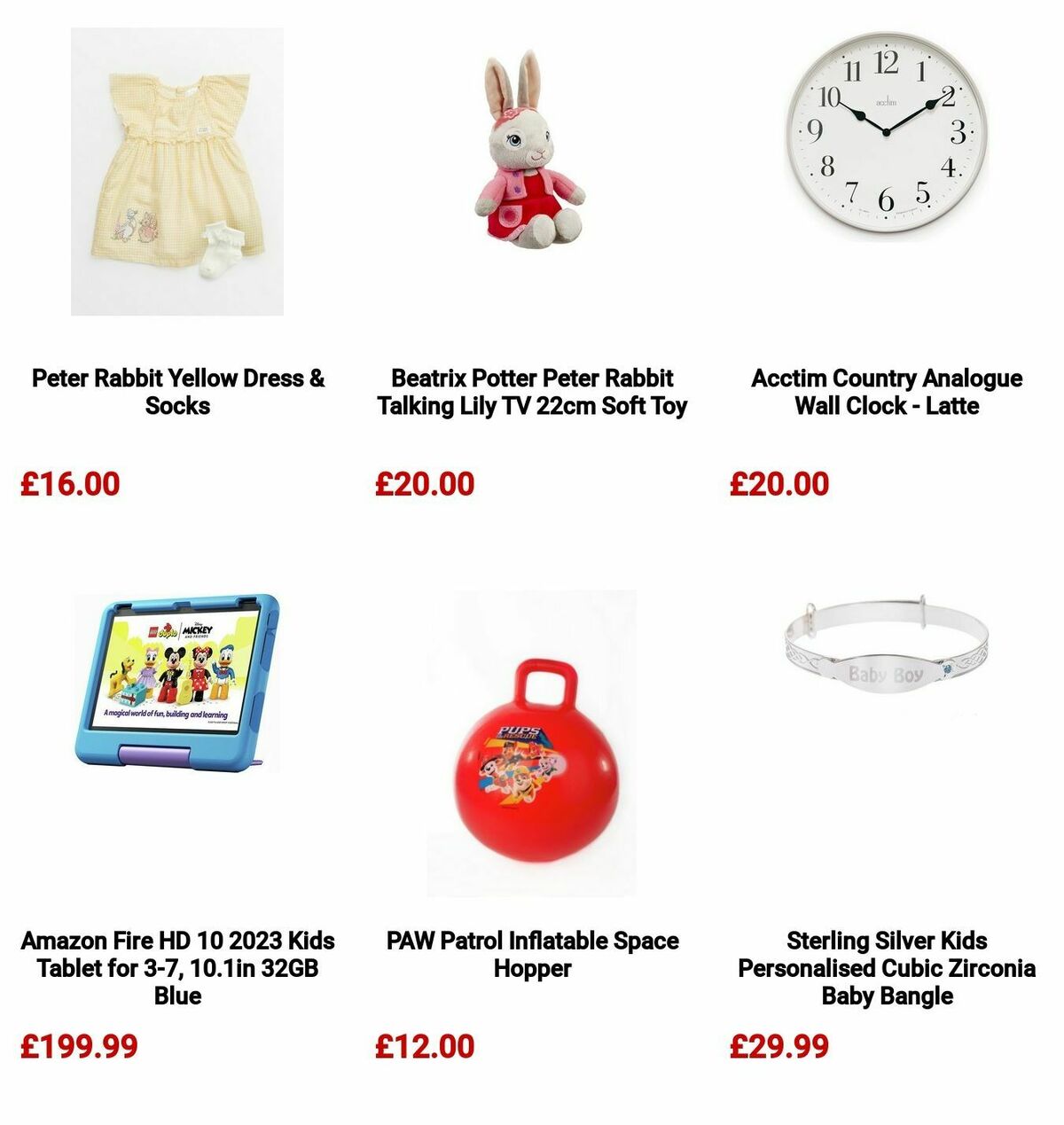 Argos Easter Offers from 11 March