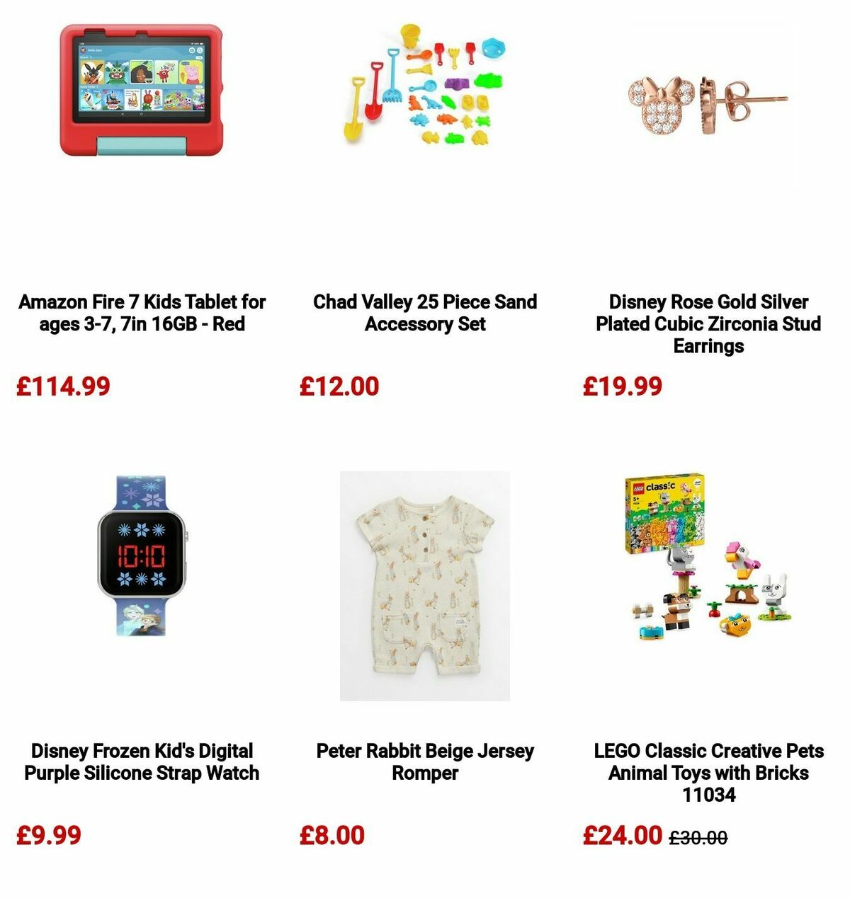 Argos Easter Offers from 11 March