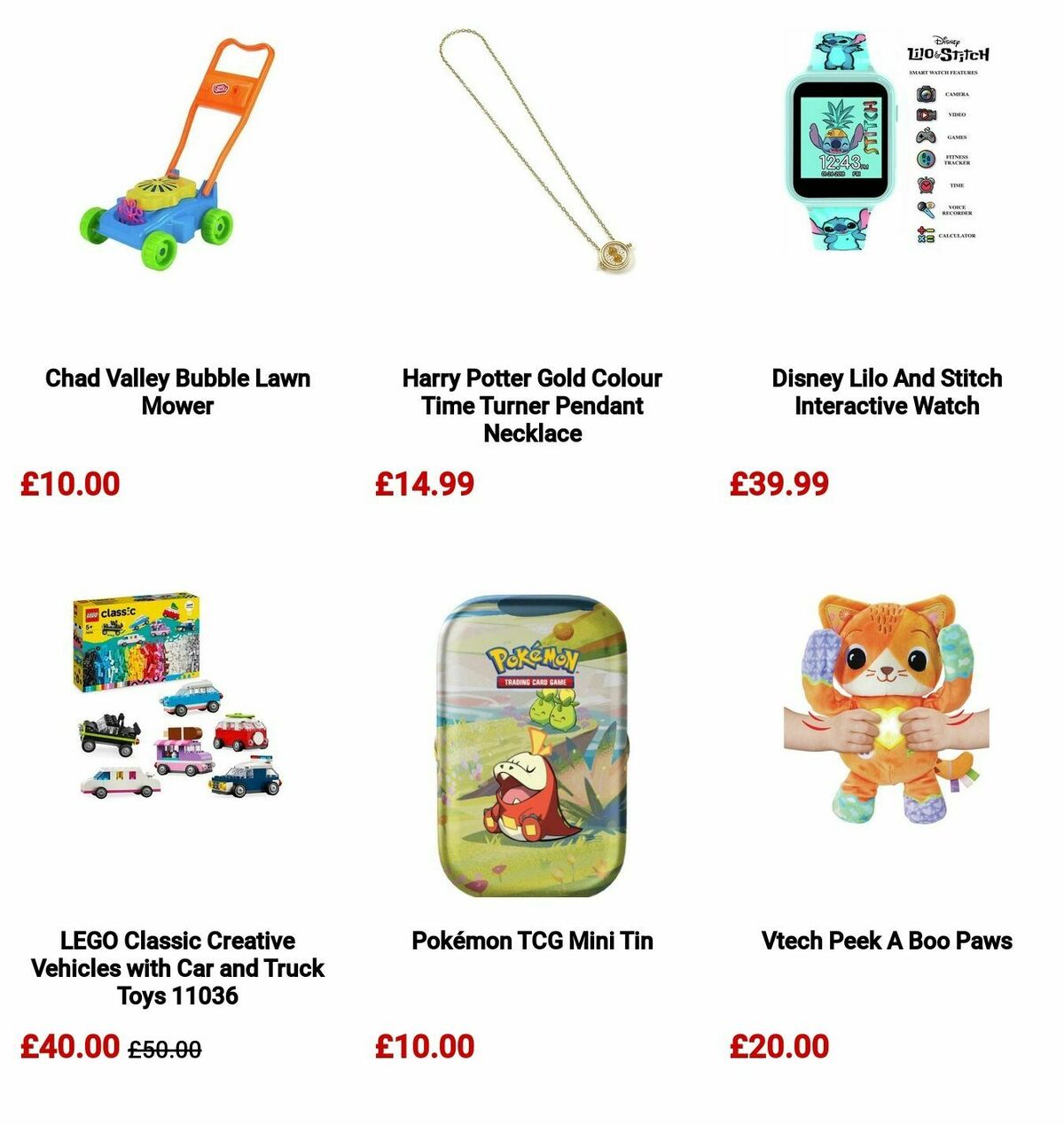 Argos Easter Offers from 11 March