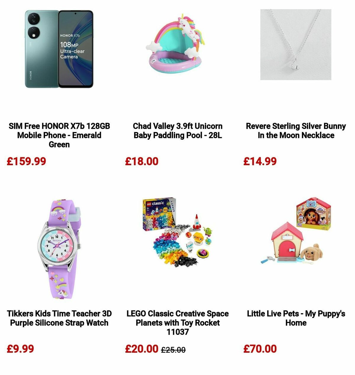 Argos Easter Offers from 11 March