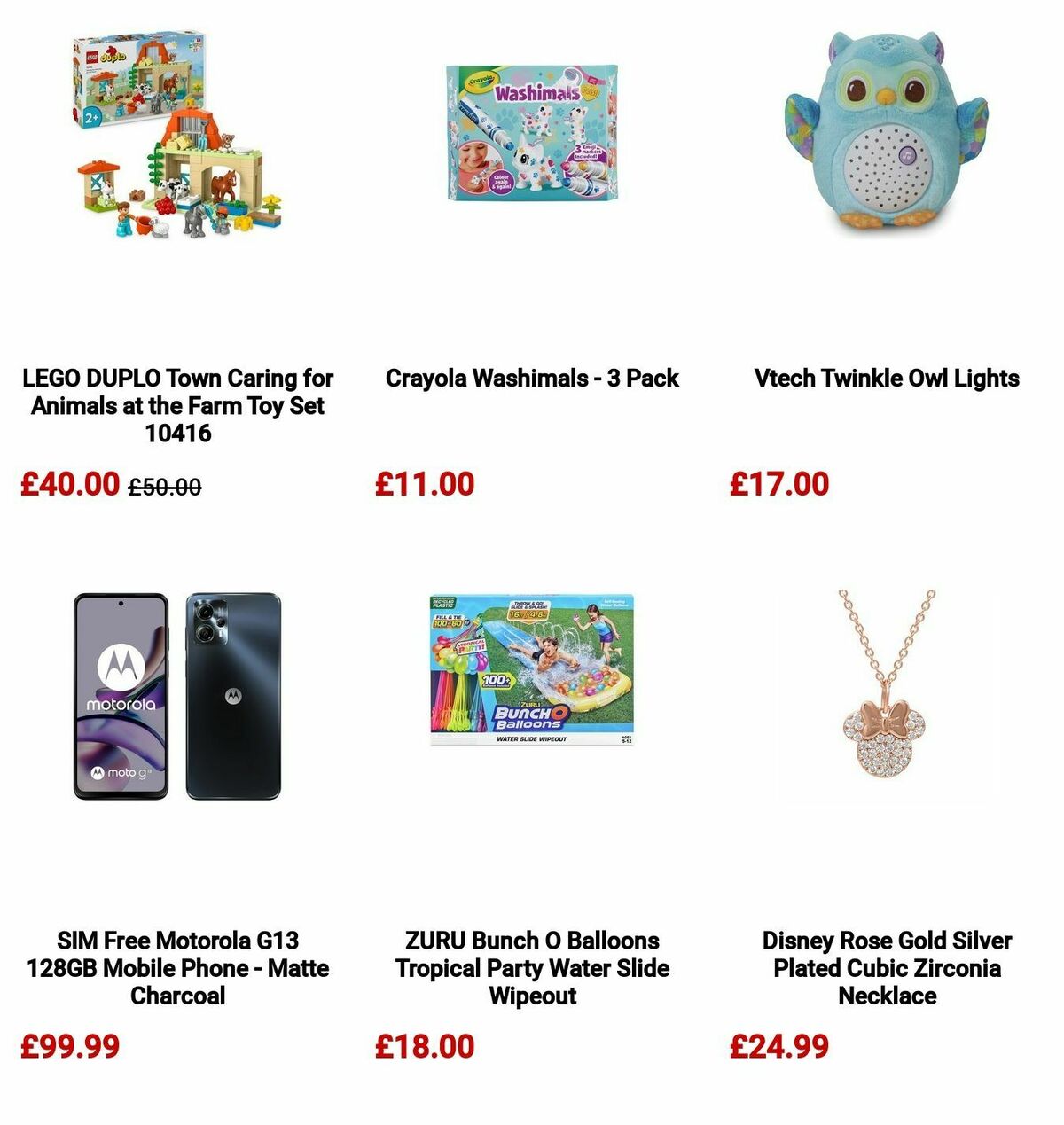 Argos Easter Offers from 11 March