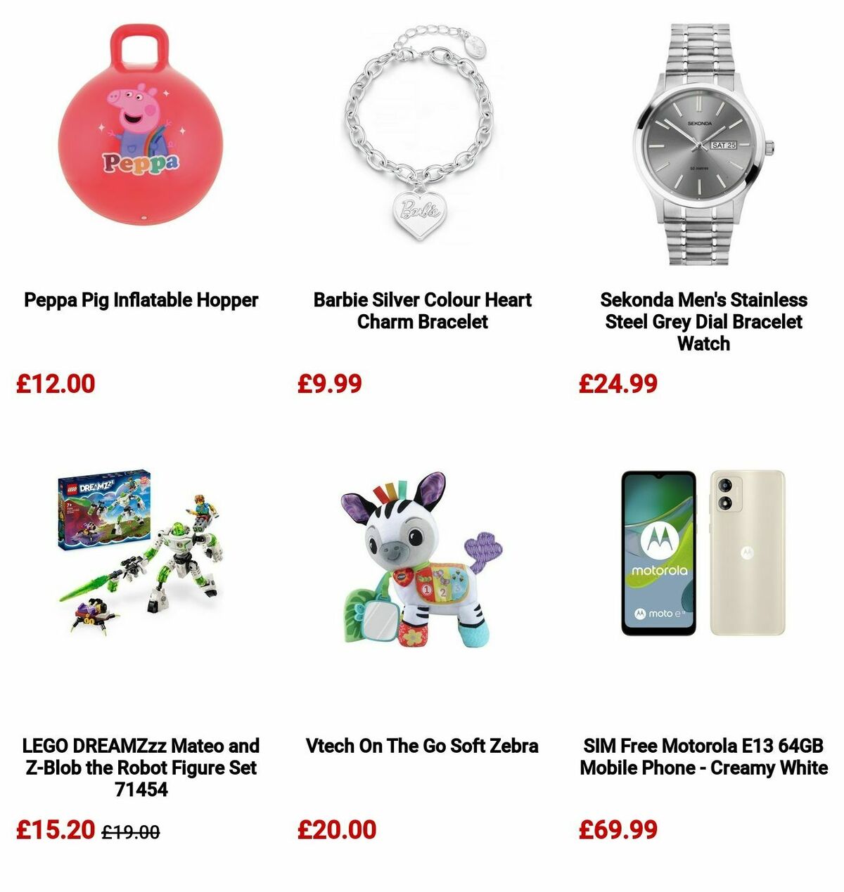 Argos Easter Offers from 11 March