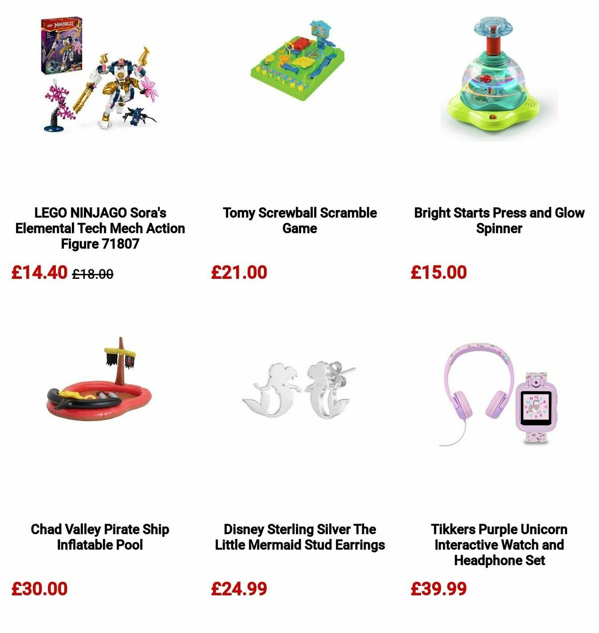 Argos Easter Offers from 11 March