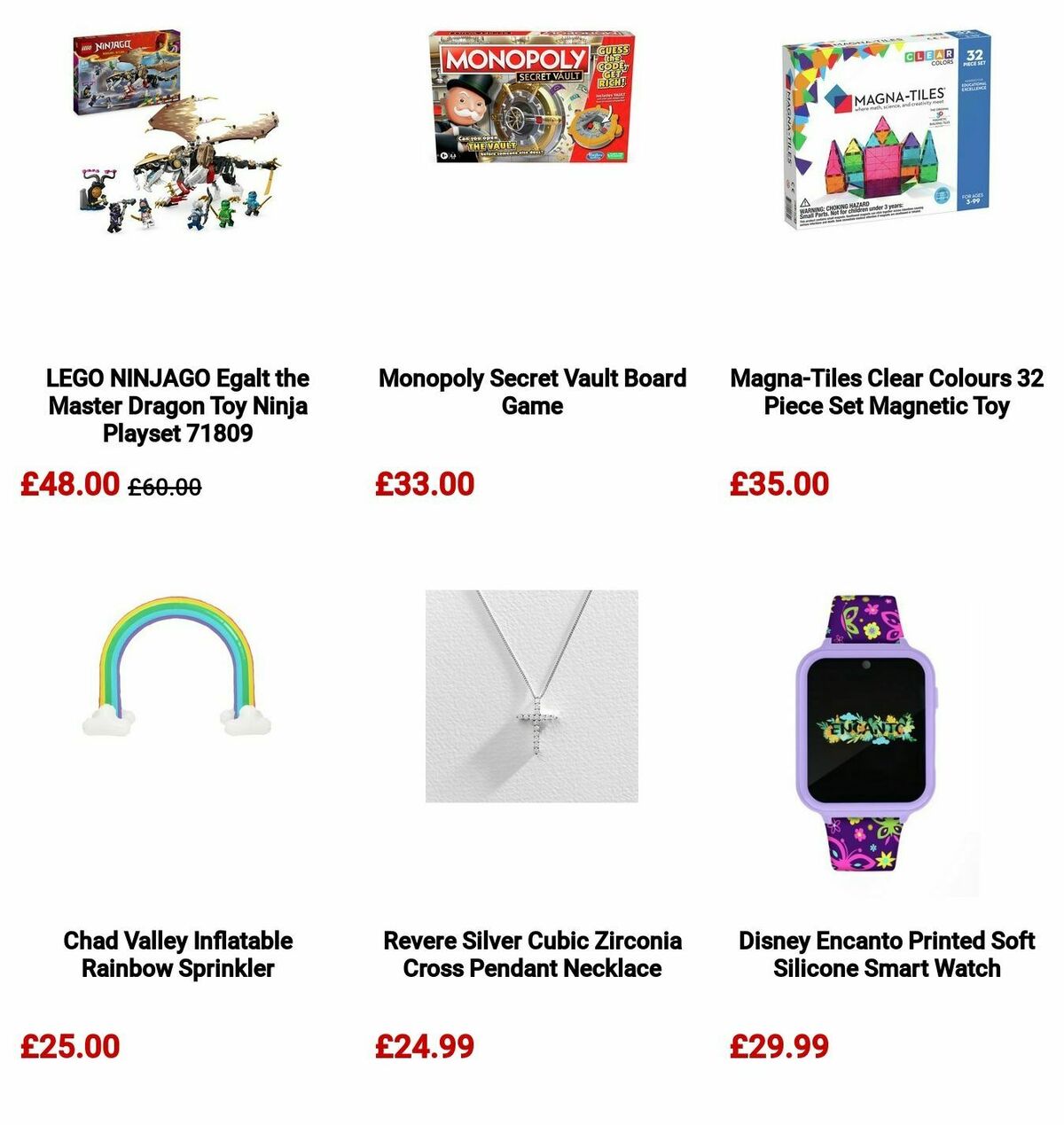 Argos Easter Offers from 11 March