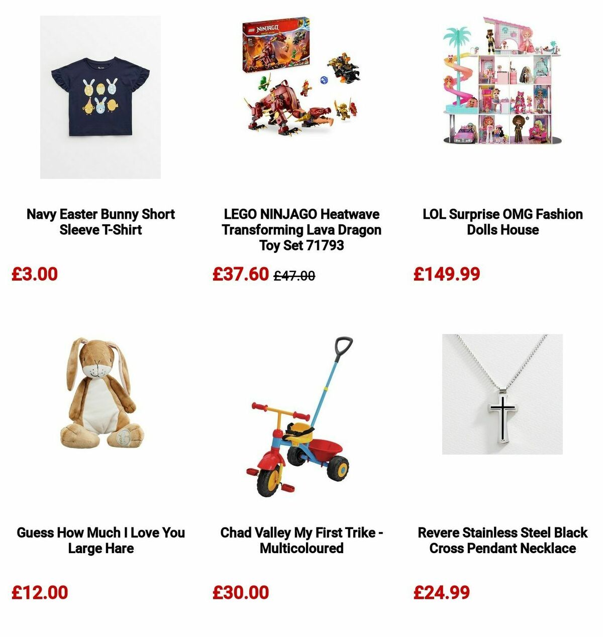 Argos Easter Offers from 11 March