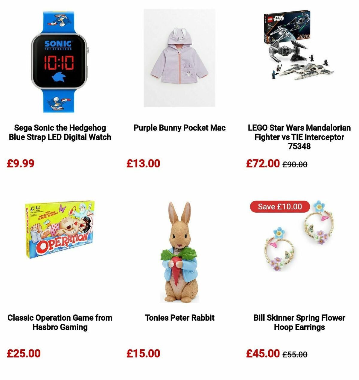 Argos Easter Offers from 11 March