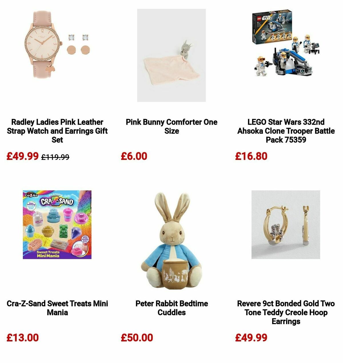 Argos Easter Offers from 11 March