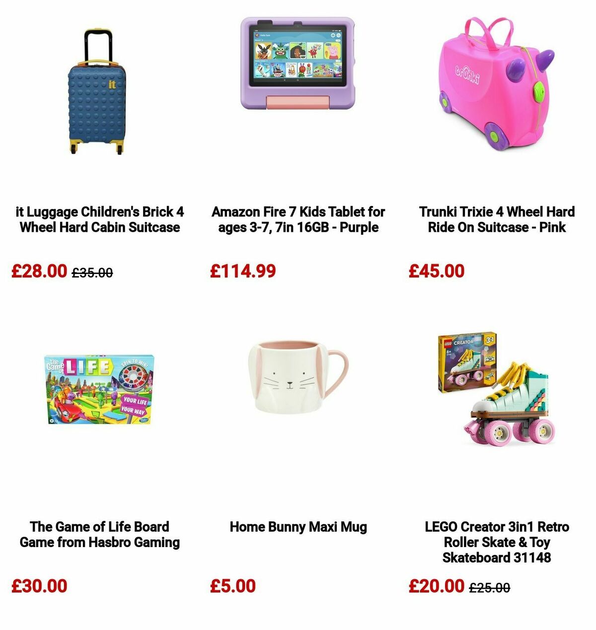 Argos Easter Offers from 11 March