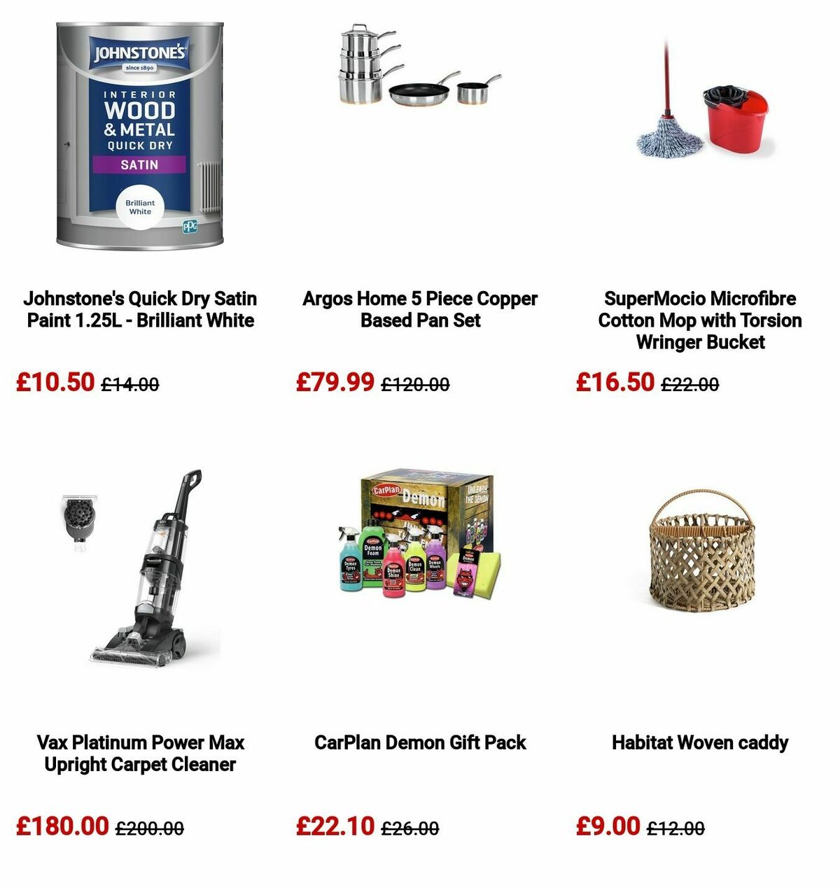 Argos Offers from 18 March