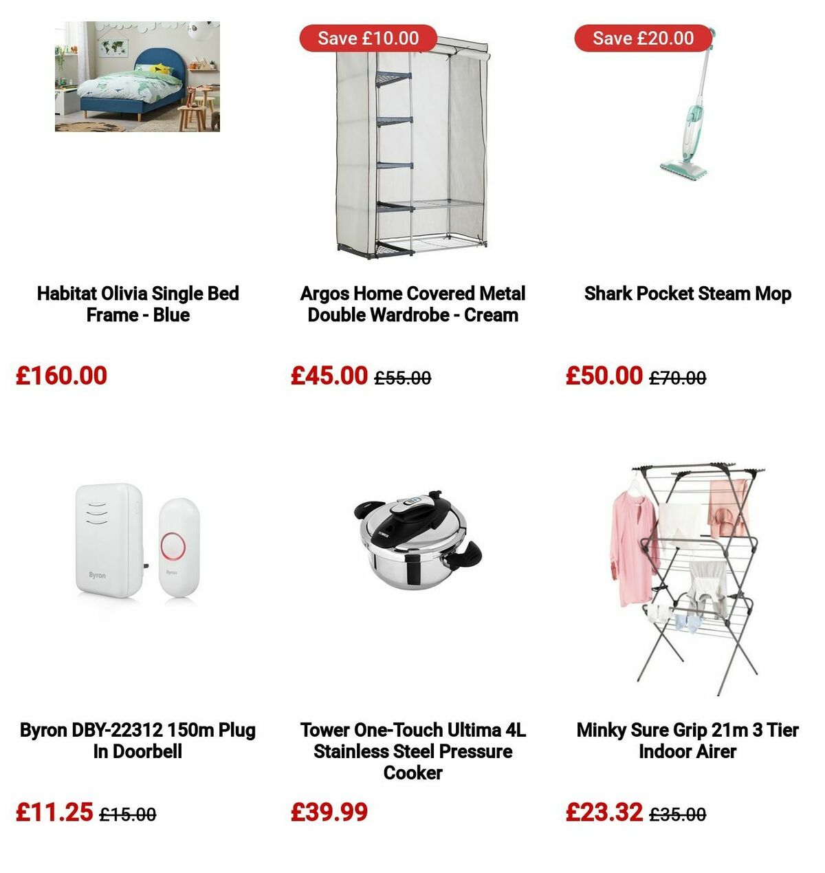 Argos Offers from 18 March