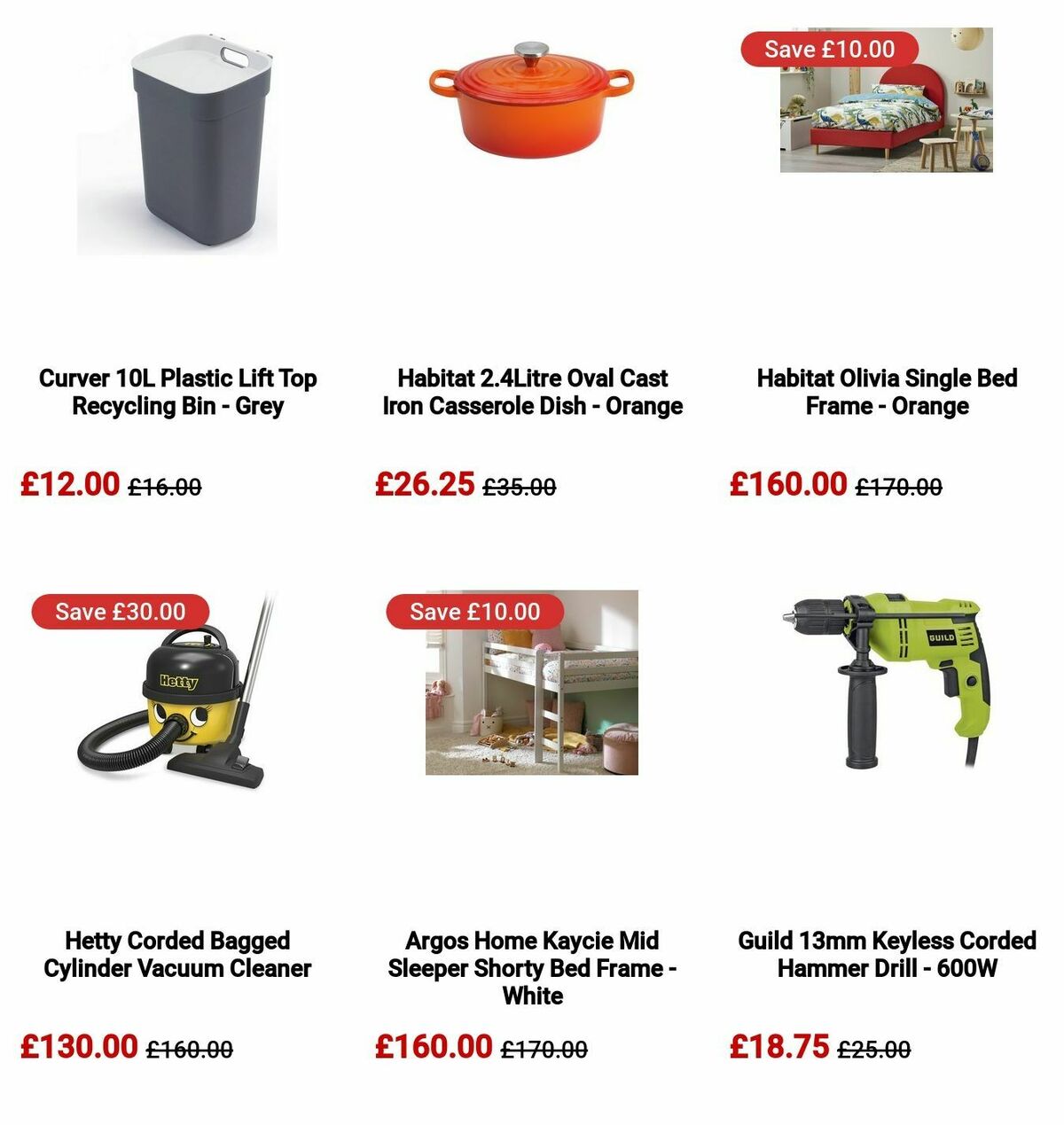 Argos Offers from 18 March