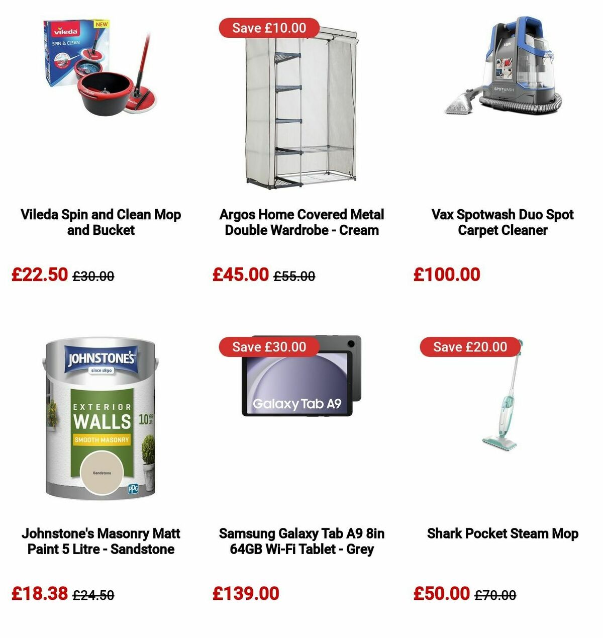 Argos Offers from 18 March