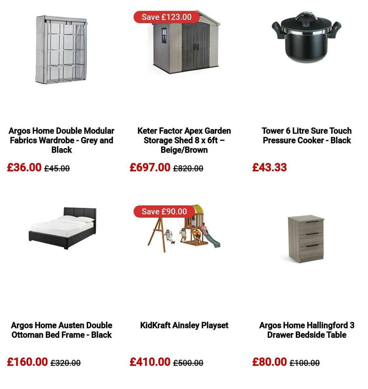 Argos Offers from 26 March