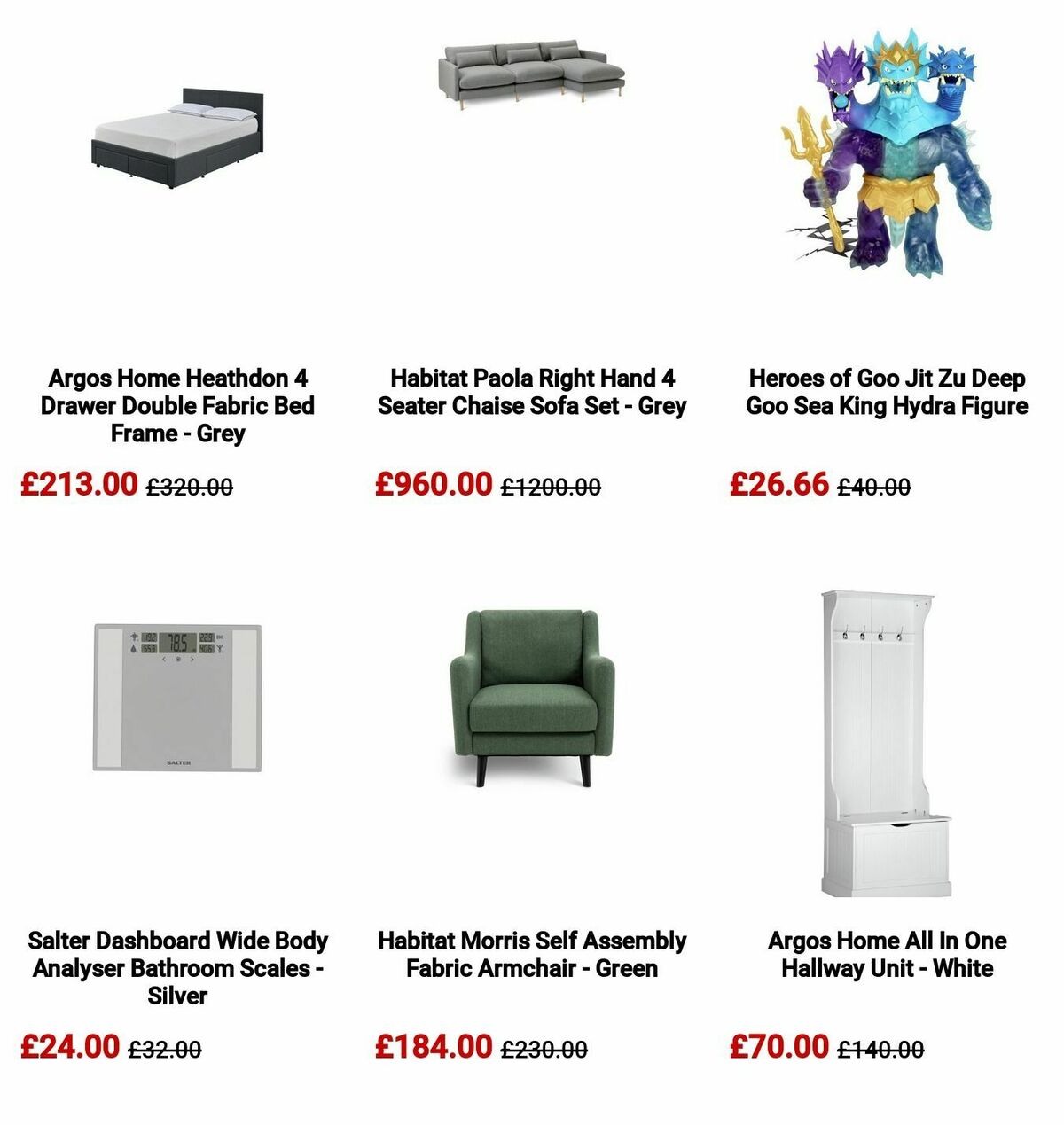 Argos Offers from 26 March