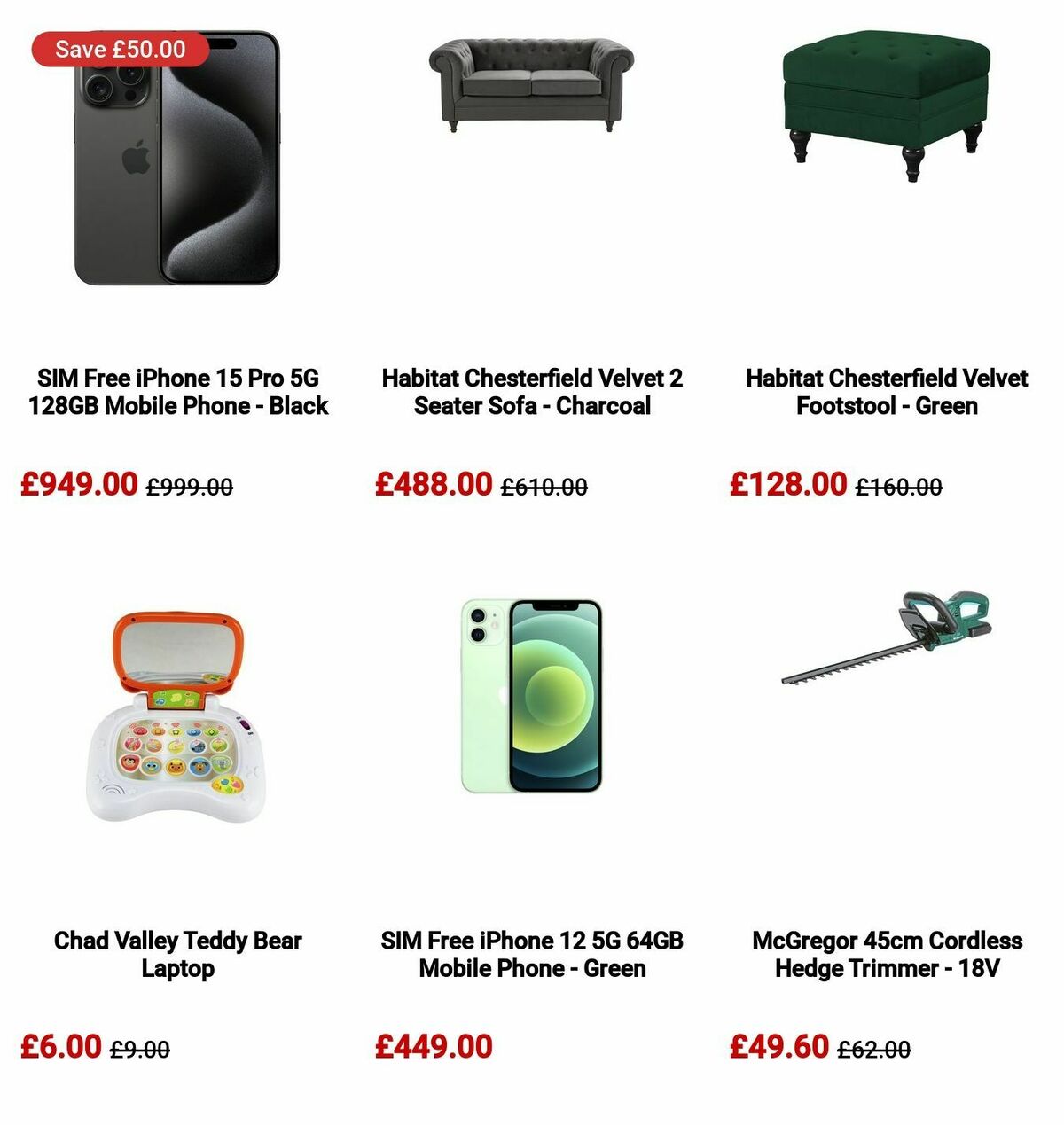 Argos Offers from 26 March