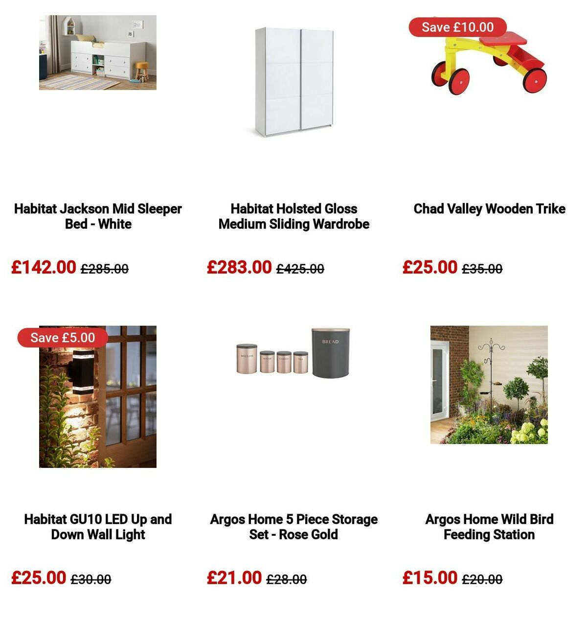 Argos Offers from 26 March