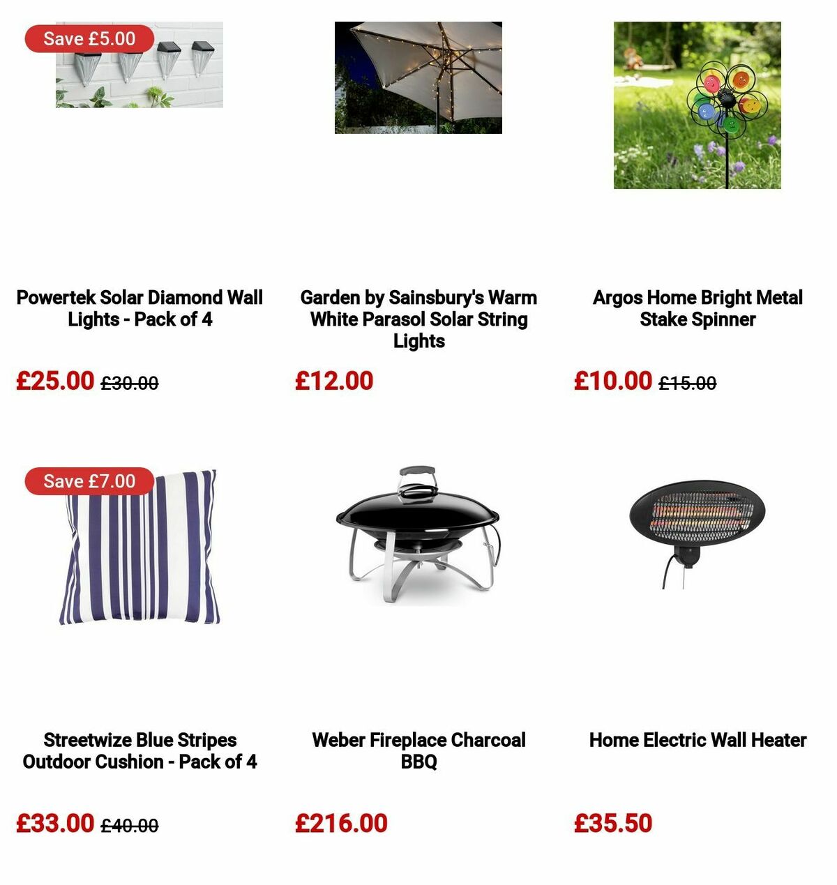 Argos Offers from 30 March