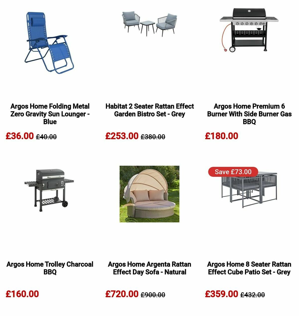 Argos Offers from 30 March