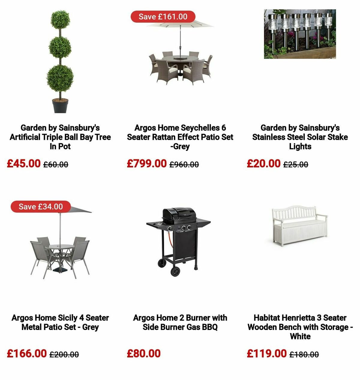 Argos Offers from 30 March