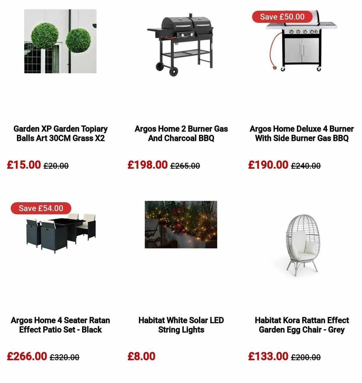 Argos Offers from 30 March