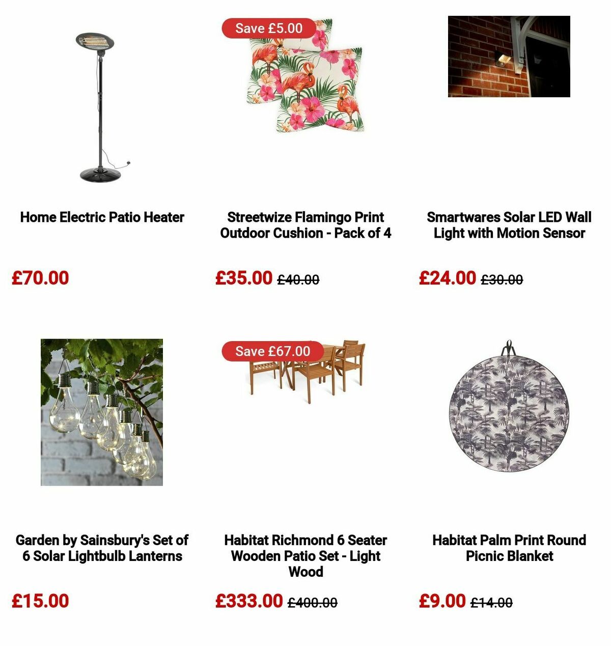 Argos Offers from 30 March