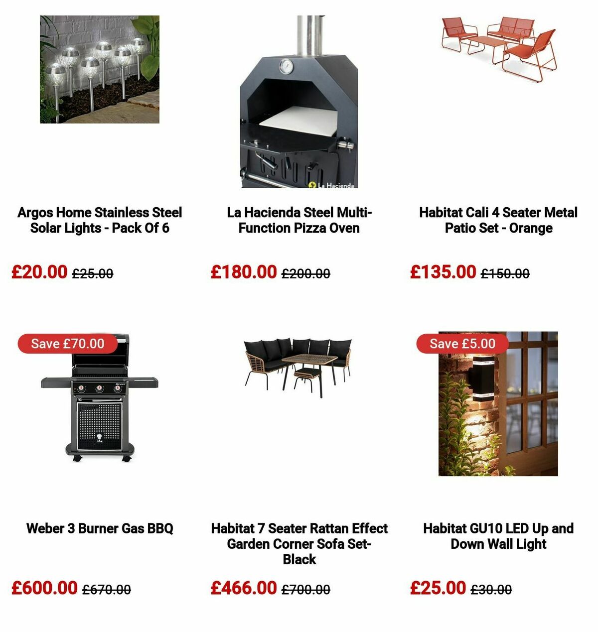 Argos Offers from 30 March