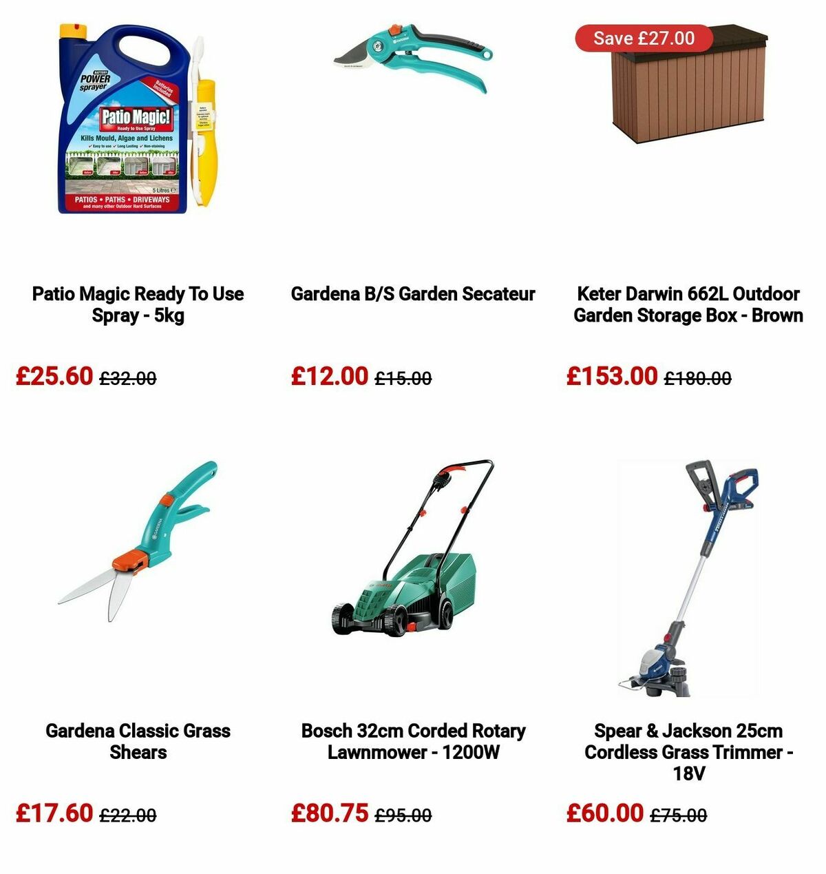 Argos Offers from 15 April