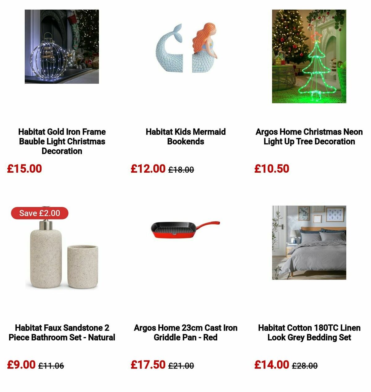 Argos Offers from 29 April