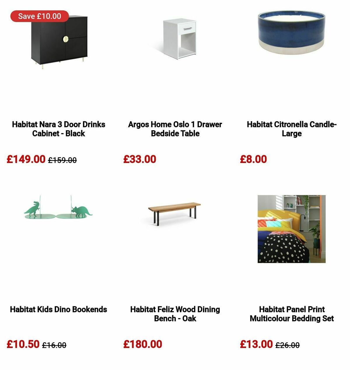 Argos Offers from 29 April