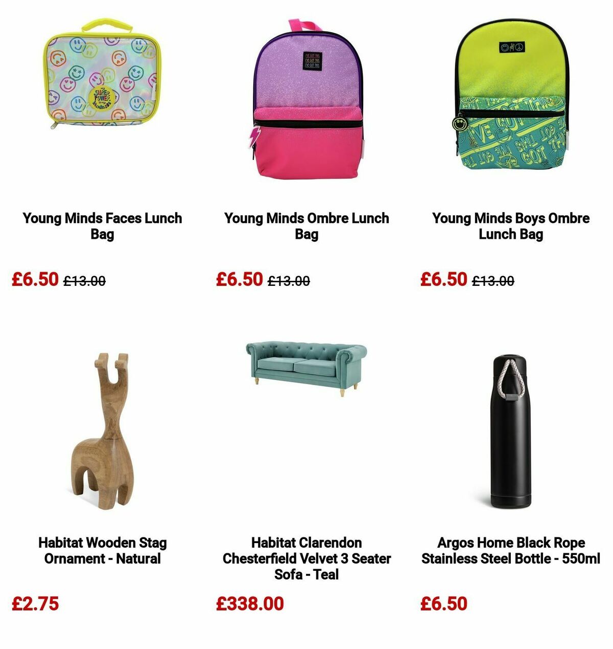 Argos Offers from 29 April