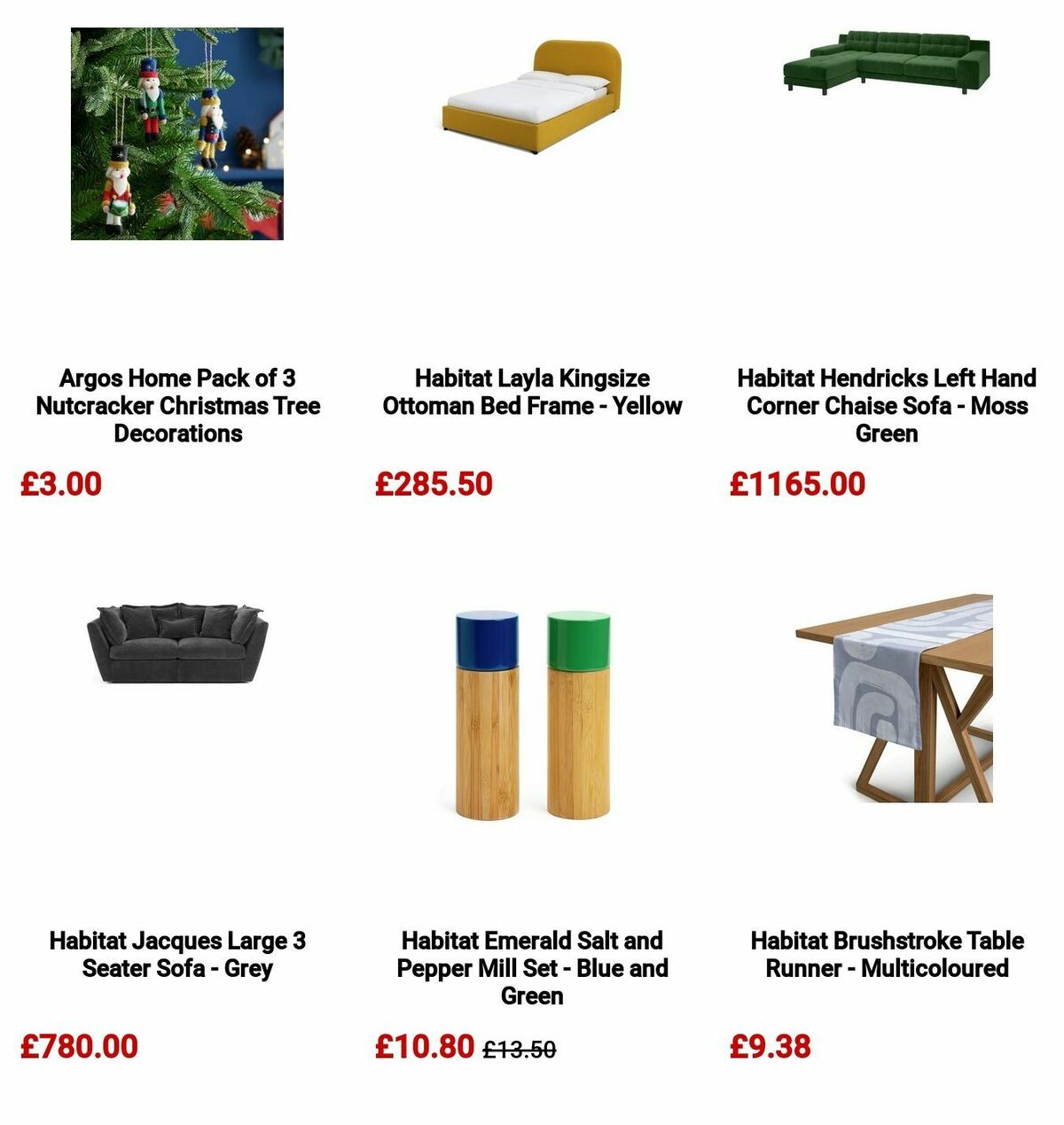 Argos Offers from 29 April