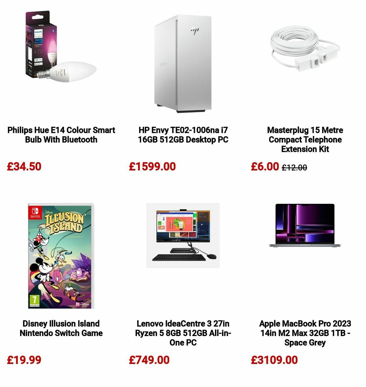 Argos Offers from 29 April