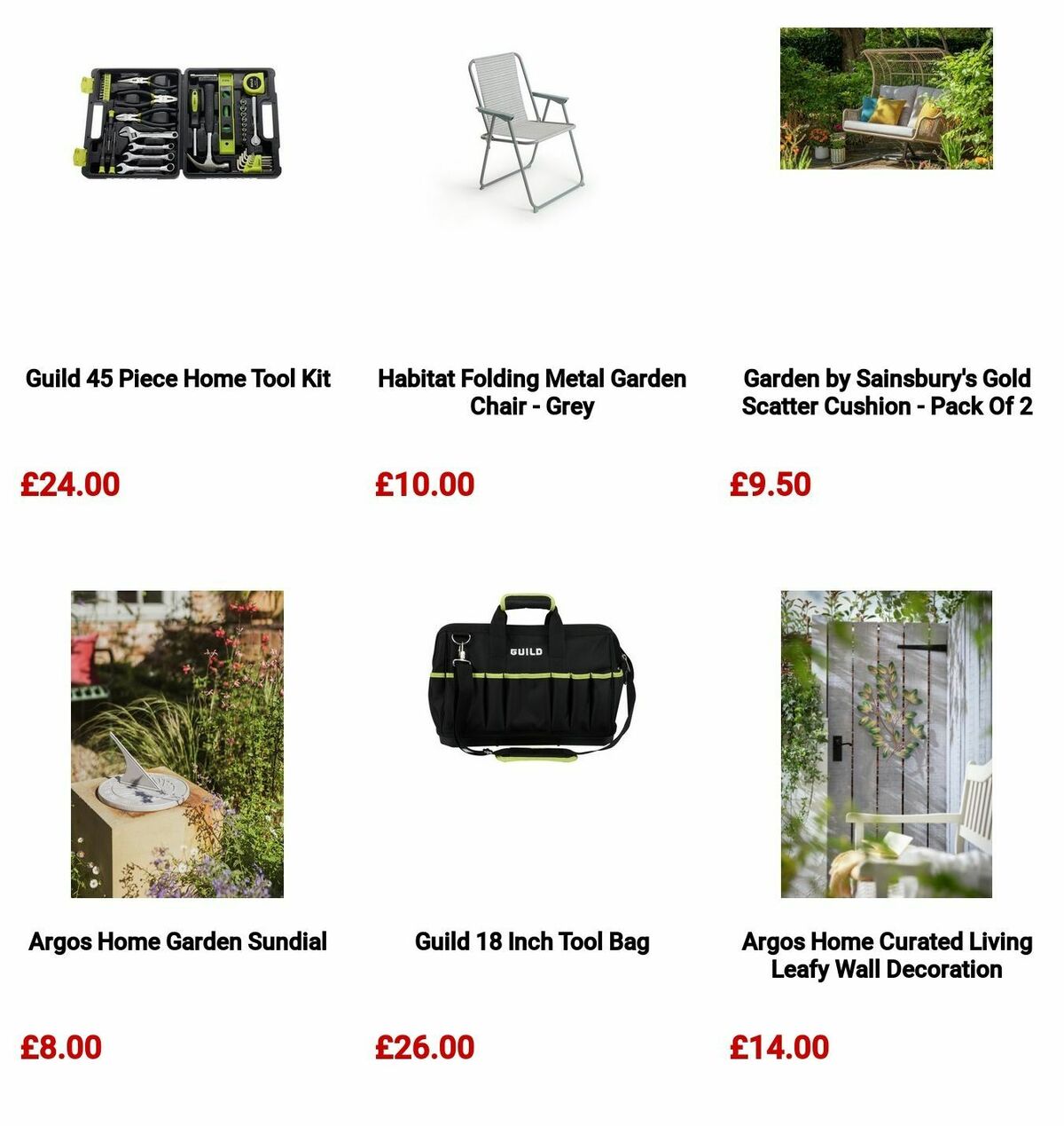 Argos Offers from 29 April