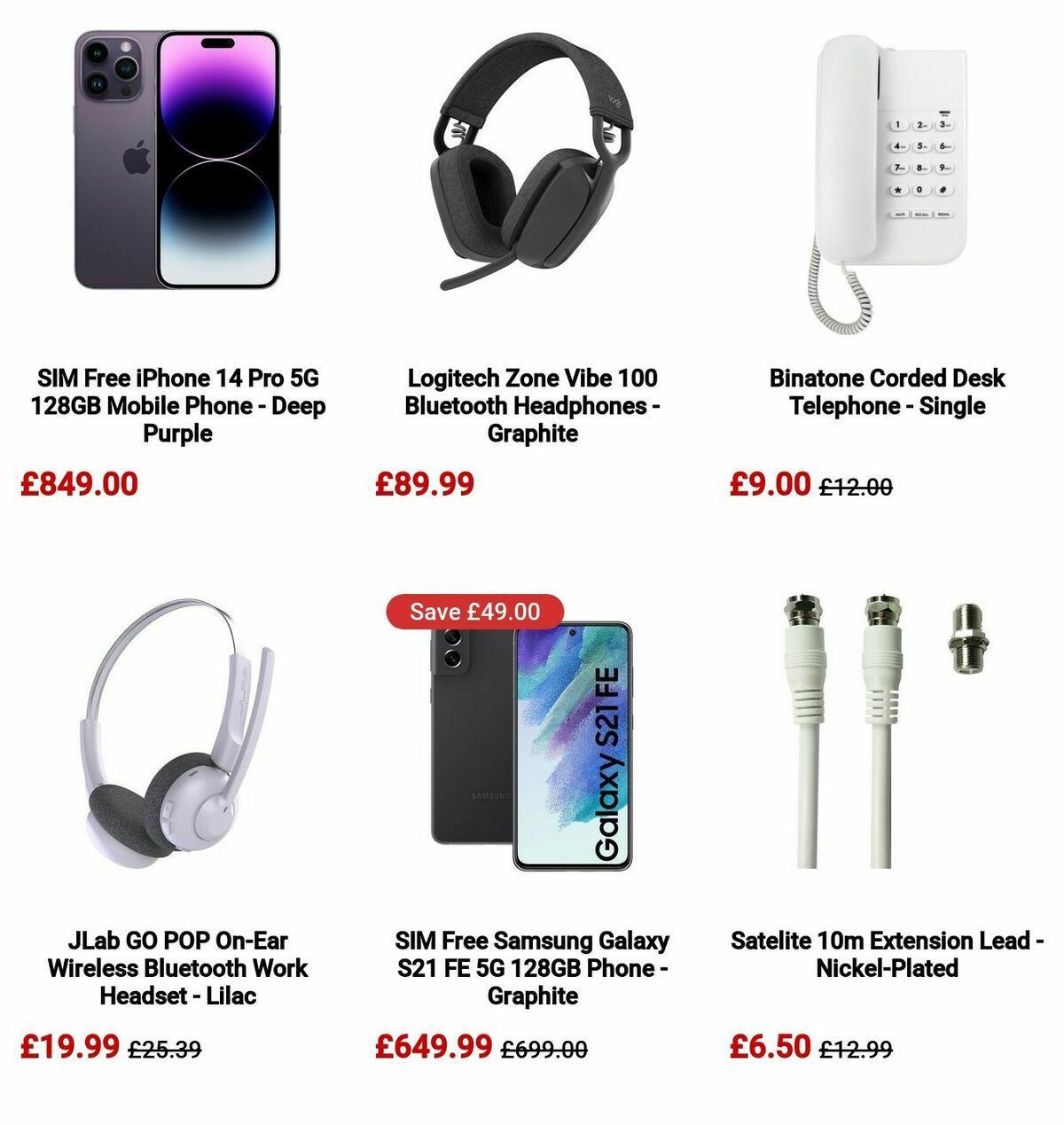 Argos Offers from 29 April