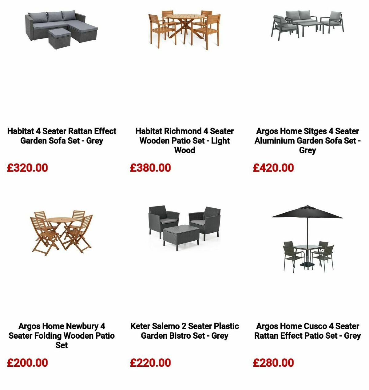 Argos Offers from 13 May