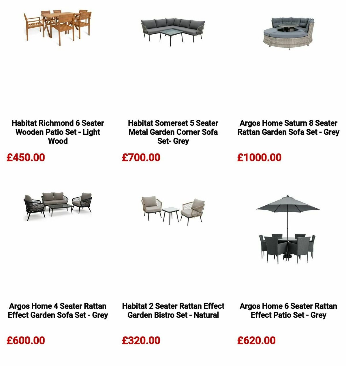 Argos Offers from 13 May