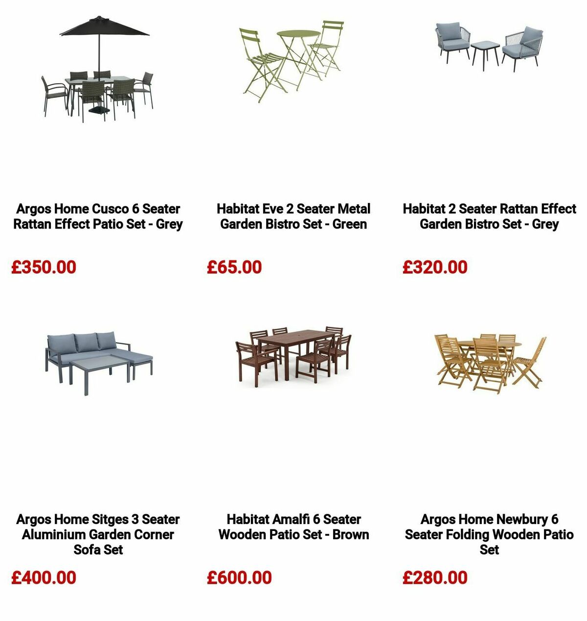 Argos Offers from 13 May