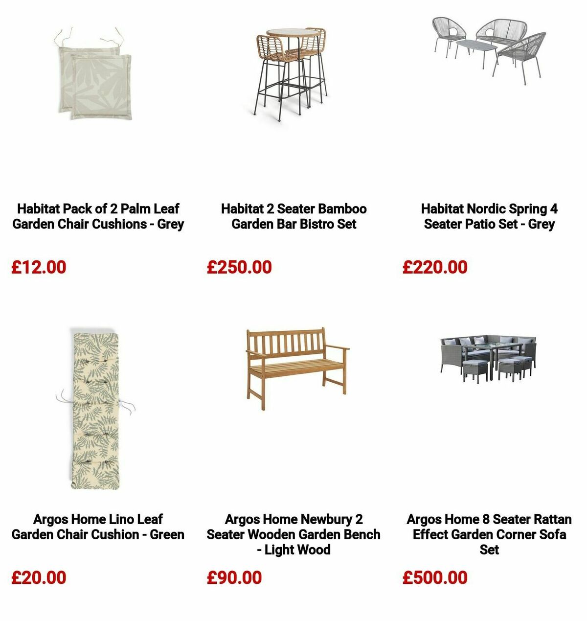 Argos Offers from 13 May