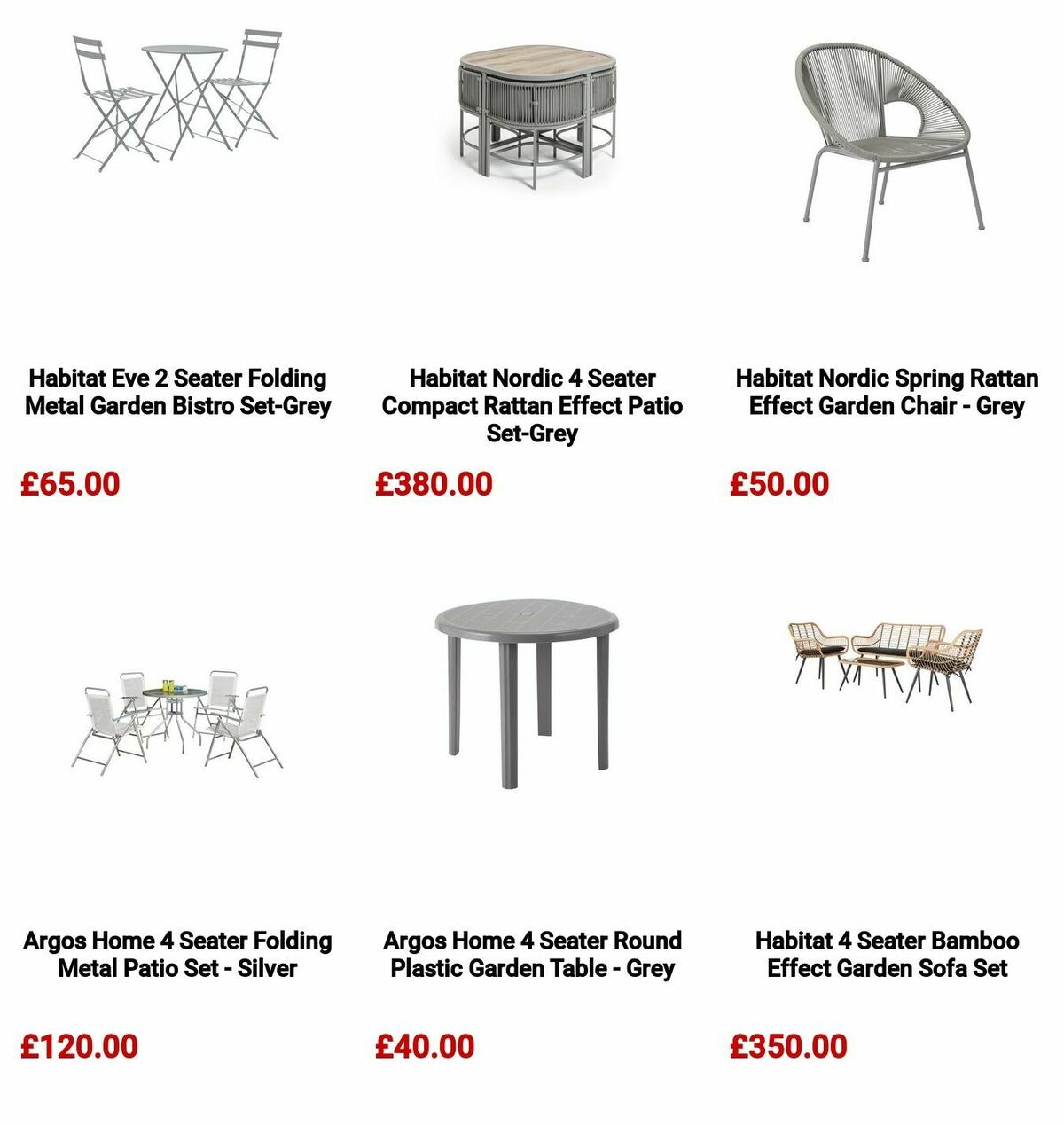 Argos Offers from 13 May