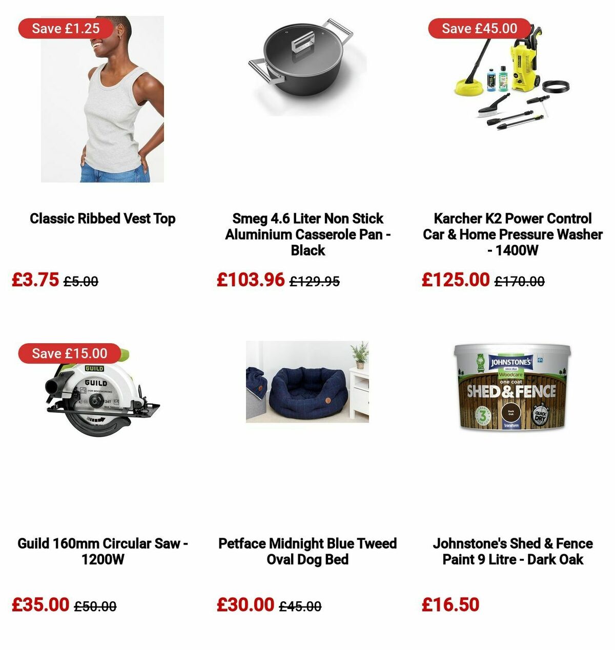 Argos Offers from 22 May