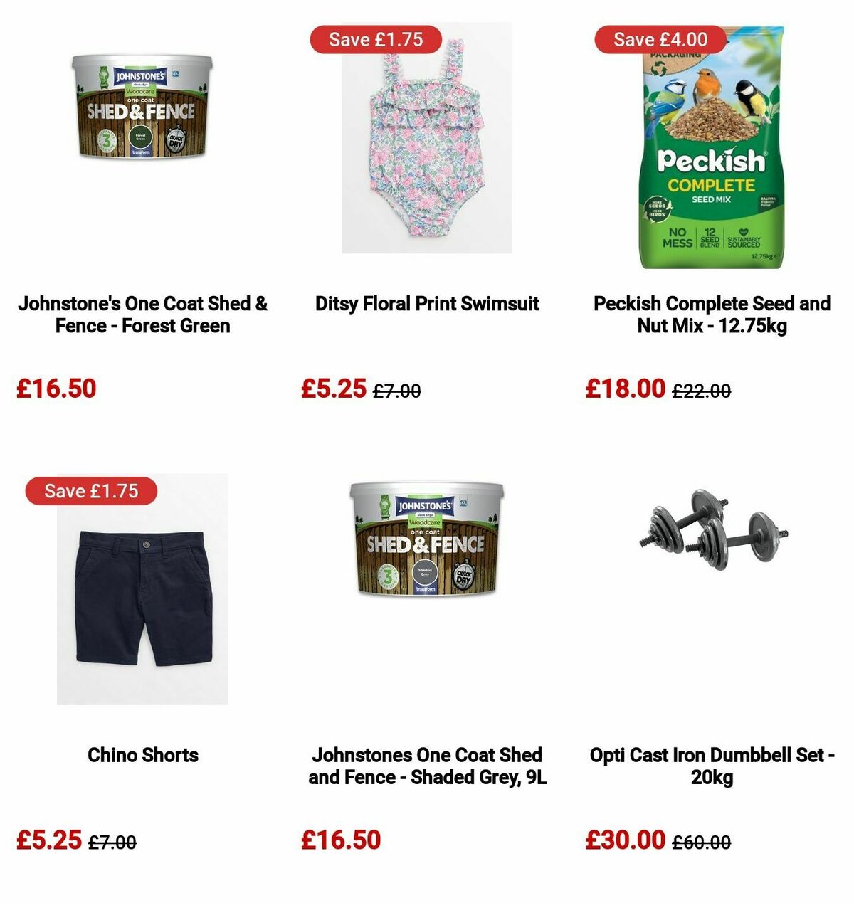 Argos Offers from 22 May