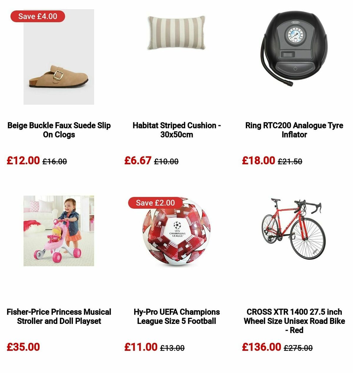 Argos Offers from 22 May