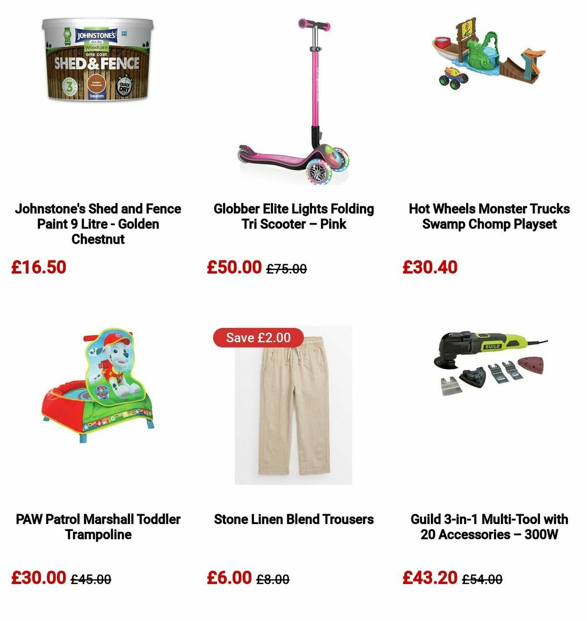 Argos Offers from 22 May